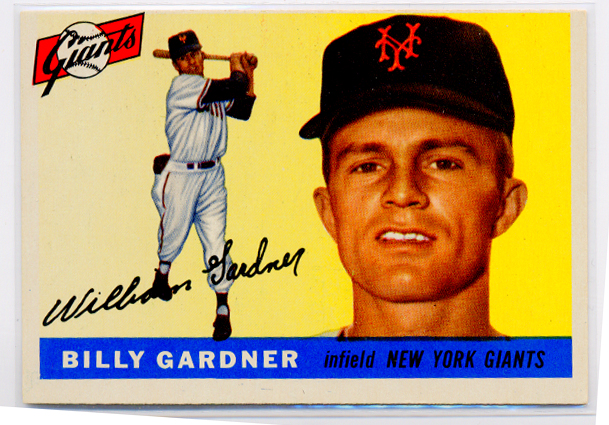 1955 Topps #27 Billy Gardner RC