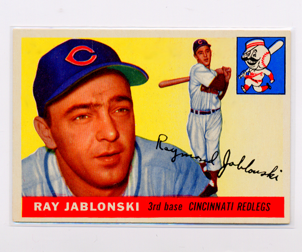 1955 Topps #56 Ray Jablonski