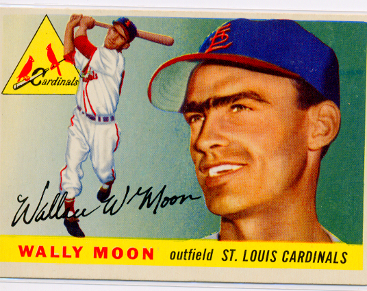 1955 Topps #67 Wally Moon