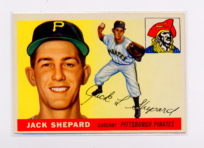 1955 Topps #73 Jack Shepard RC