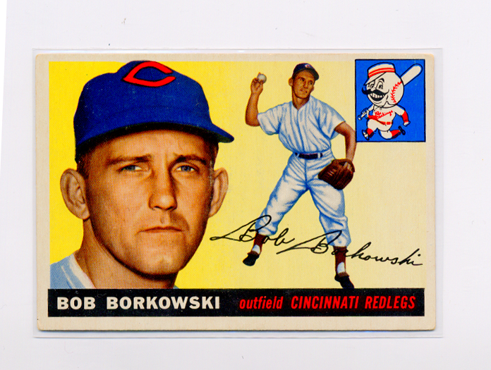 1955 Topps #74 Bob Borkowski