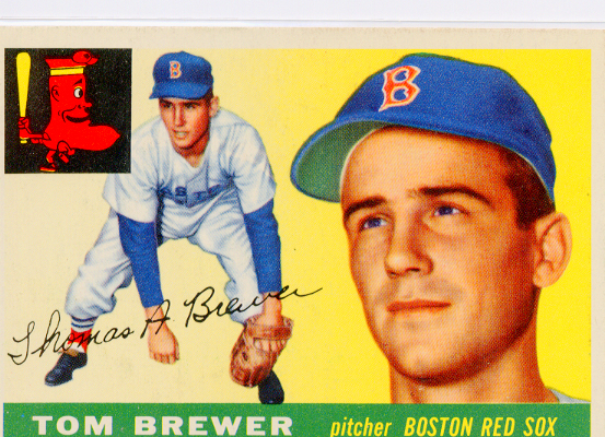 1955 Topps #82 Chuck Harmon