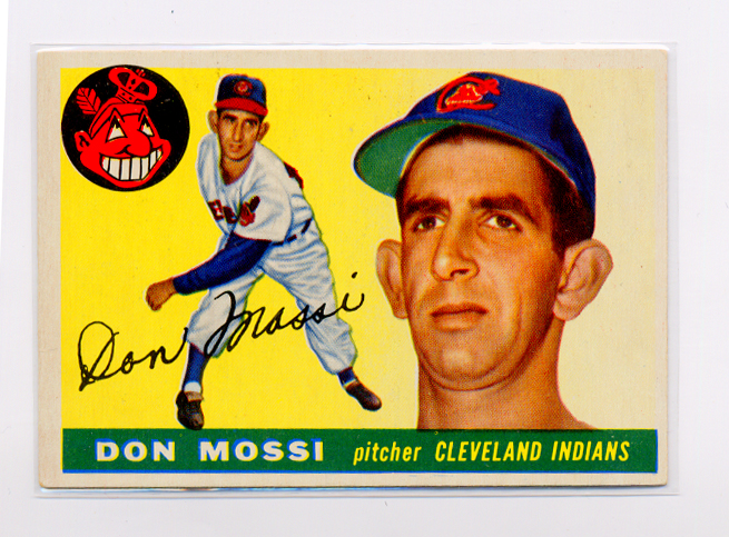 1955 Topps #85 Don Mossi RC