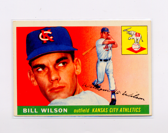1955 Topps #86 Bill Wilson
