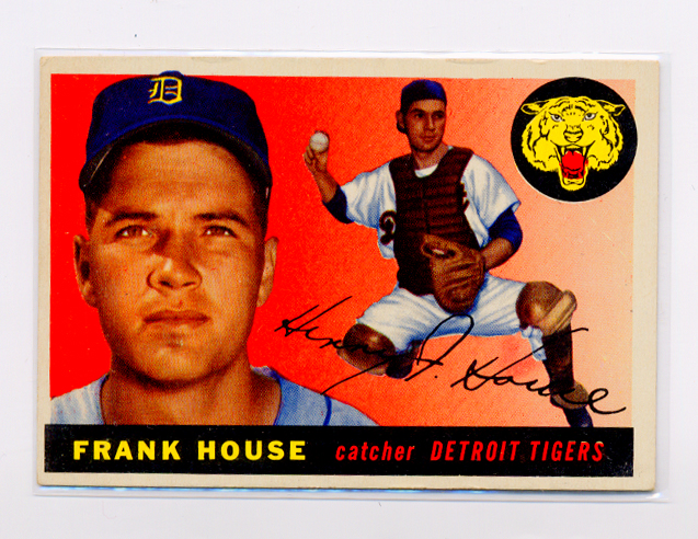 1955 Topps #87 Frank House