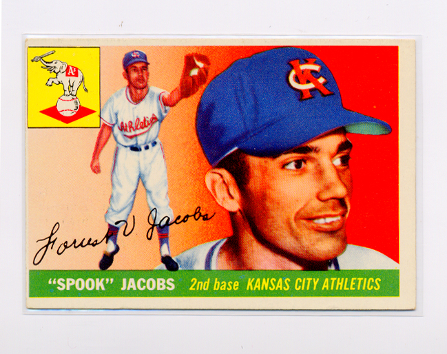 1955 Topps #101 Johnny Gray RC