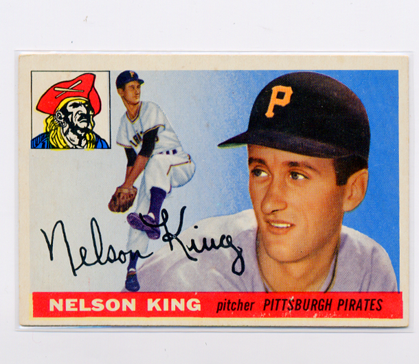 1955 Topps #112 Nelson King RC
