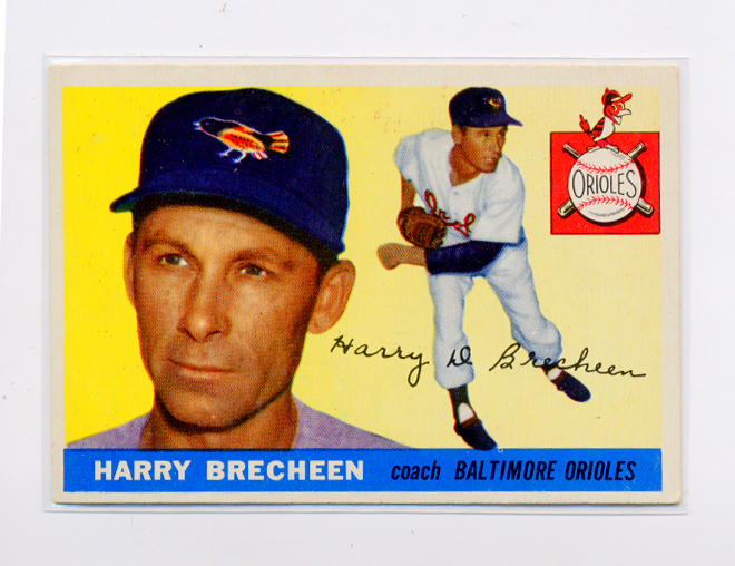 1955 Topps #113 Harry Brecheen CO