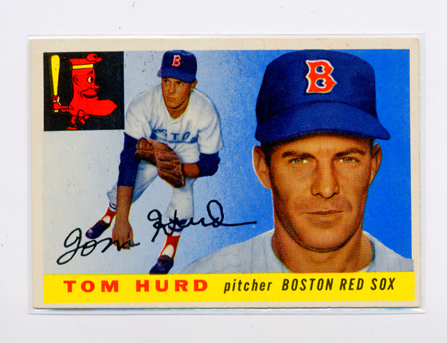 1955 Topps #116 Tom Hurd RC