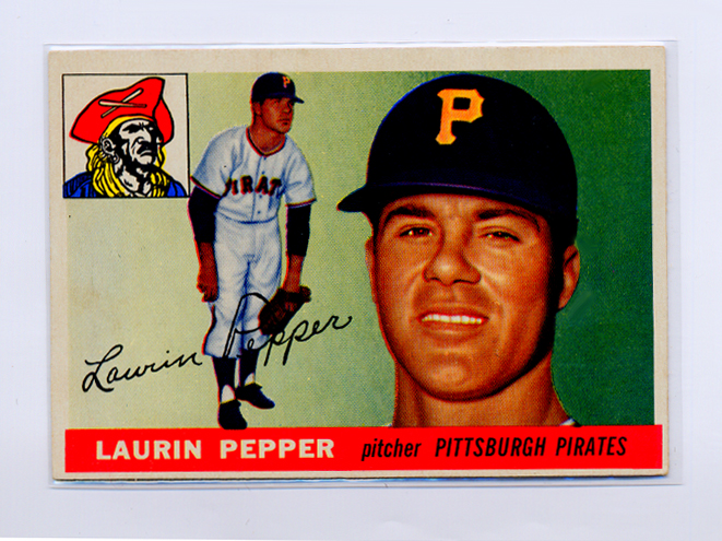 1955 Topps #147 Hugh Pepper RC