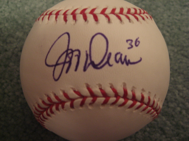 Jeff Weaver Autographed Official MLB Baseball With COA