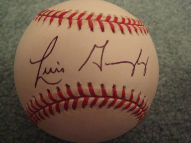 Luis Gonzalez Autographed Official MLB Baseball With COA
