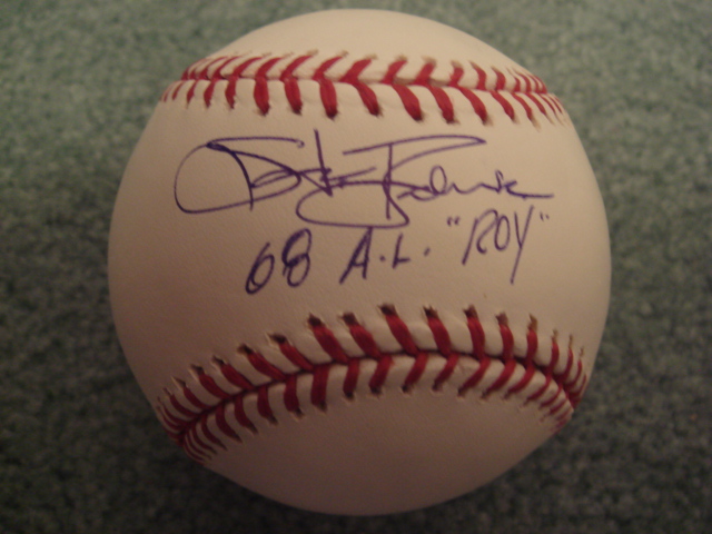 Stan Bahnsen Autographed Official MLB Baseball With Tri Star COA with 68 A.L. ROY. 
