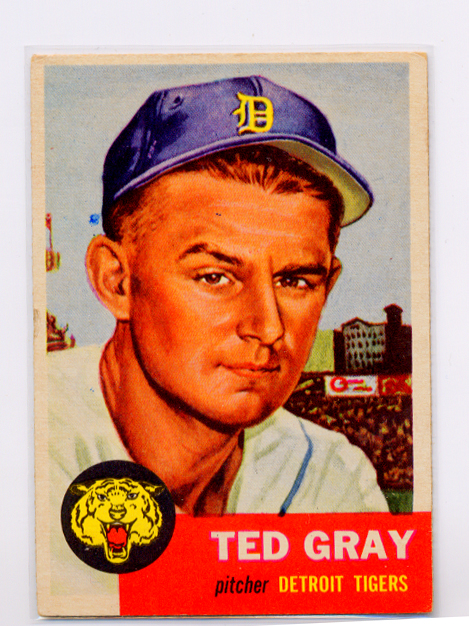 1953 Topps #52 Ted Gray DP