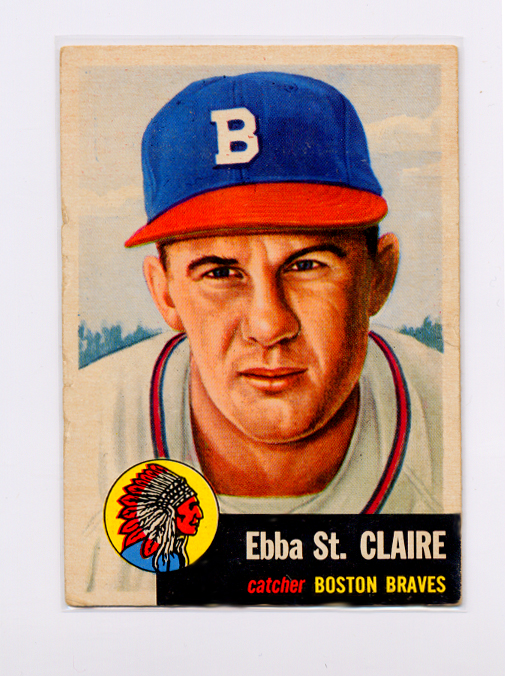 1953 Topps #91 Ebba St.Claire DP