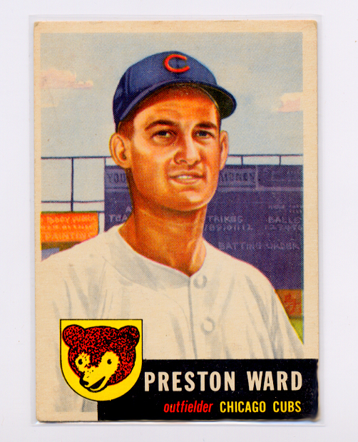 1953 Topps #173 Preston Ward
