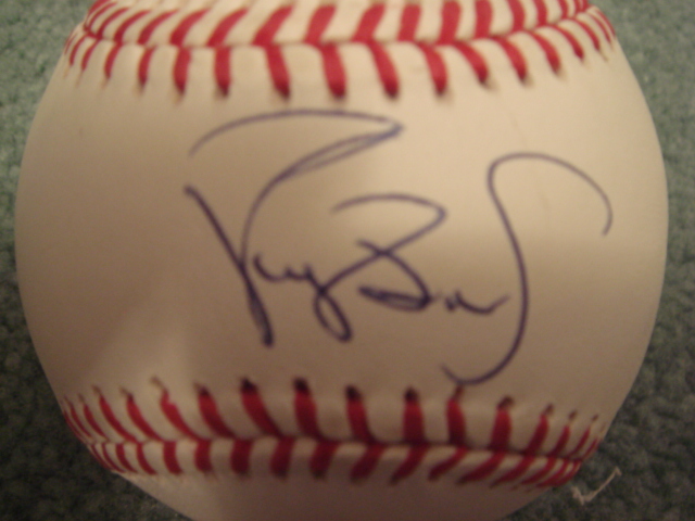 Darryl Strawberry Autographed Official N.L. Baseball With COA
