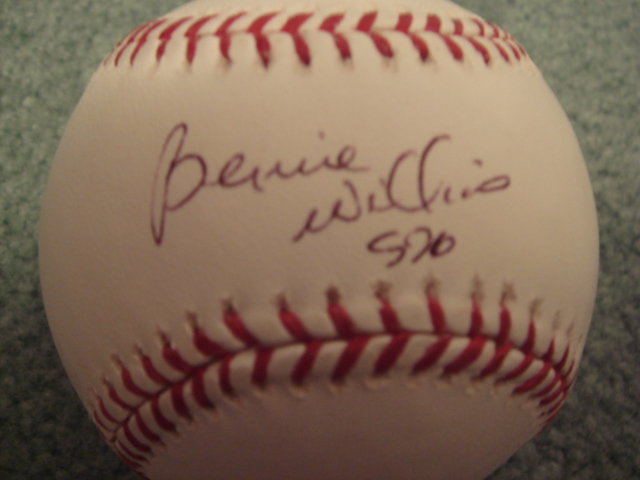 Bernie Williams Autographed Official MLB Baseball With Steiner COA