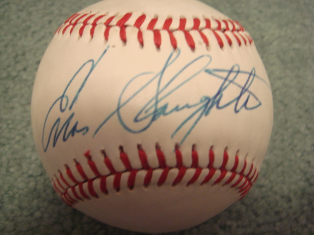 Enos Slaughter Autographed Official N.L. Baseball With COA
