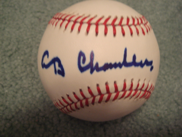 A. B. Happy Chandler Autographed Official N.L. Baseball With PSA COA