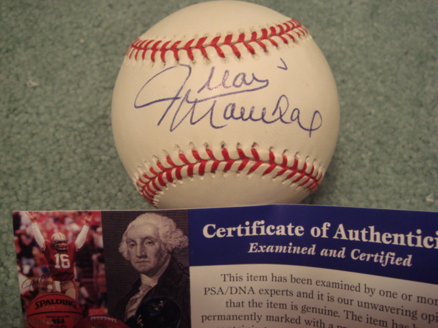 Juan Marichal Autographed Official A.L. Budig Baseball With PSA COA