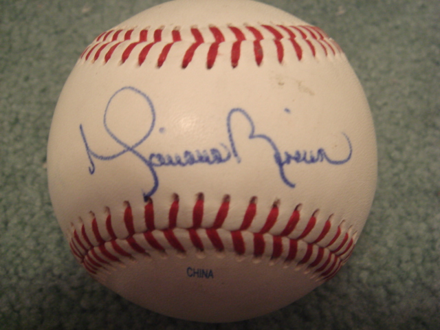 Mariano Rivera Autographed Official Eastern  Minor League Baseball With PSA COA