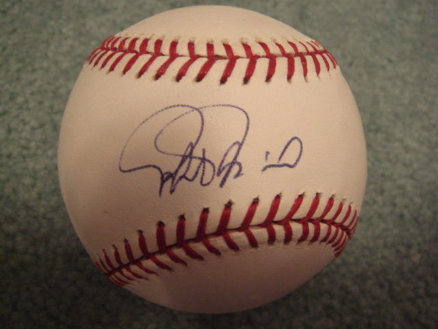 Rafael Palmeiro Autographed Official MLB Baseball With PSA COA