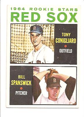 1964 Topps #287 T.ConigRC/B.SpansRC EXMT Actual scan front image