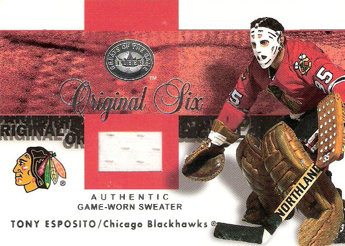 2001-02 Greats of the Game Jerseys #2 Tony Esposito