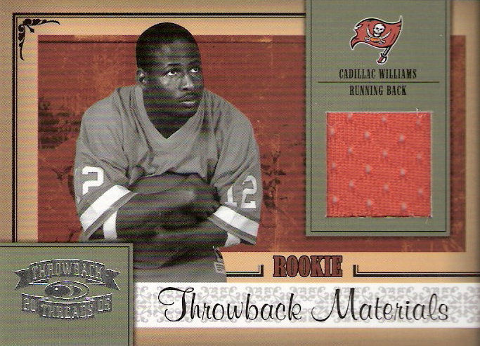 2005 Throwback Threads #206 Cadillac WIlliams JSY RC
