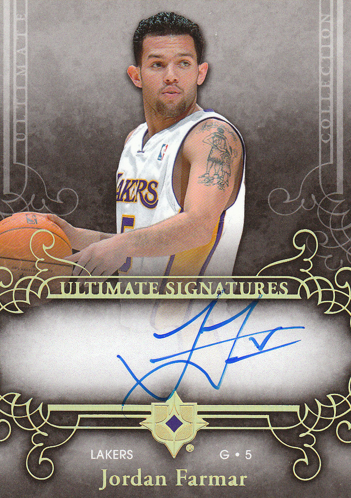 2006-07 Ultimate Collection Signatures #USJF Jordan Farmar