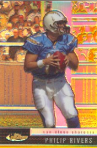 2008 Finest Gold Refractors/Xfractors #13 Philip Rivers