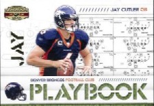 2008 Donruss Gridiron Gear Playbook Gold #12 Jay Cutler