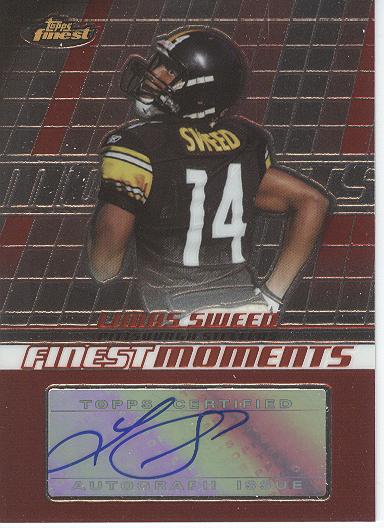 2008 Finest Moments Autographs #FMALS Limas Sweed C