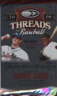 2 PACK LOT : 2008 Donruss Threads Baseball Factory Sealed Hobby Pack ( Random Autographs & Memorabilia Cards! )