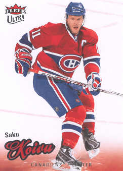 2008-09 Ultra #32 Saku Koivu