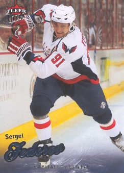 2008-09 Ultra #99 Sergei Fedorov