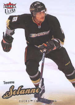 2008-09 Ultra #105 Teemu Selanne