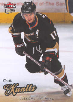 2008-09 Ultra #107 Chris Kunitz