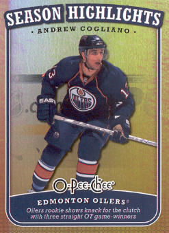 2008-09 O-Pee-Chee Season Highlights #SH3 Andrew Cogliano