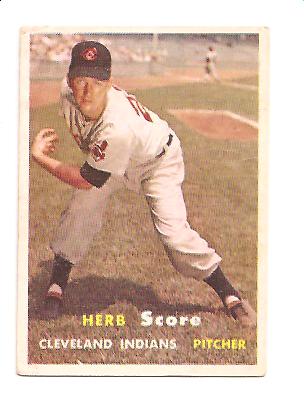 1957 Topps #50 Herb Score