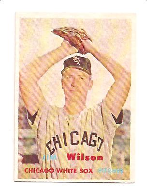 1957 Topps #330 Jim Wilson