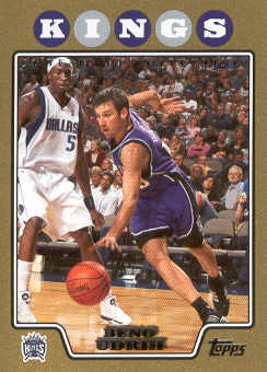 2008-09 Topps Gold Border #135 Beno Udrih