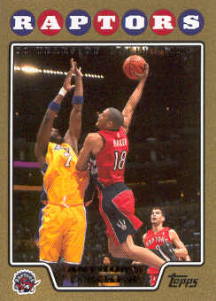 2008-09 Topps Gold Border #155 Anthony Parker