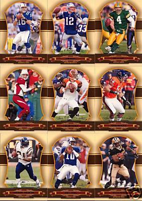 2007 Donruss Classics Football Complete Base Set (1-100) (Includes Tony Romo, Peyton Manning, Tom Brady, Brett Favre, Ladainian Tomlinson, Ben Roethlisberger & more)