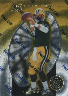 1997 Pinnacle Totally Certified Platinum Gold #3 Brett Favre front image