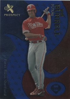 2000 E-X Essential Credentials Future #88 Pat Burrell/3