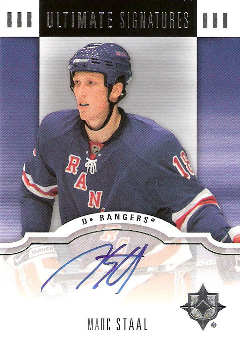 2007-08 Ultimate Collection Signatures #USMS Marc Staal