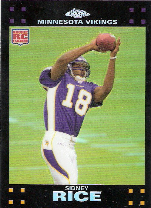 2007 Topps Chrome Refractors #TC204 Sidney Rice