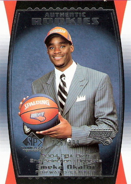 2004-05 SP Game Used #91 Emeka Okafor RC